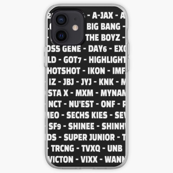 BOY GROUPS KPOP iPhone Soft Case
