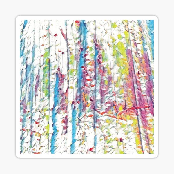 Rainbow Bark Sticker