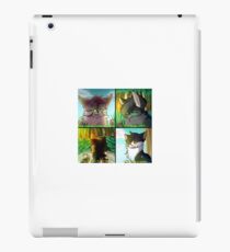 Vinilo o funda para iPad Gatos guerreros