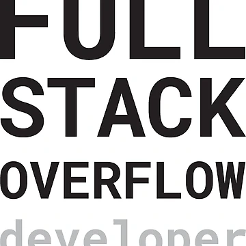 Artwork thumbnail, Full stack overflow developer by roomjs