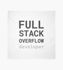 Full stack overflow developer Scarf