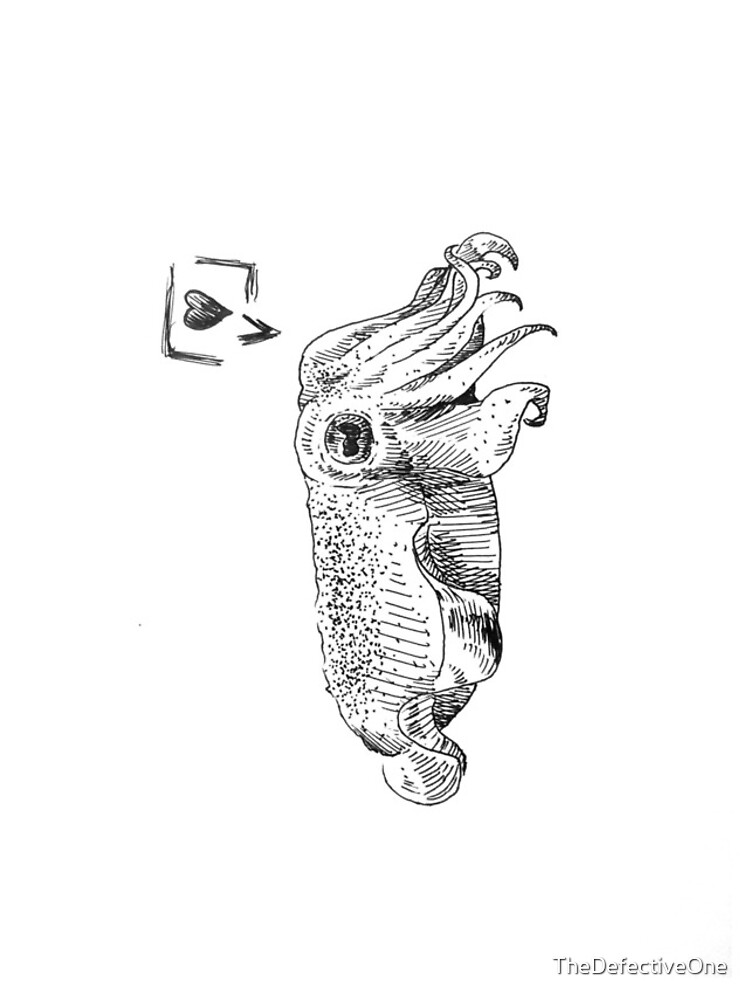 Thumbnail 4 of 4, iPhone Case, Cuddle Fish designed and sold by TheDefectiveOne.