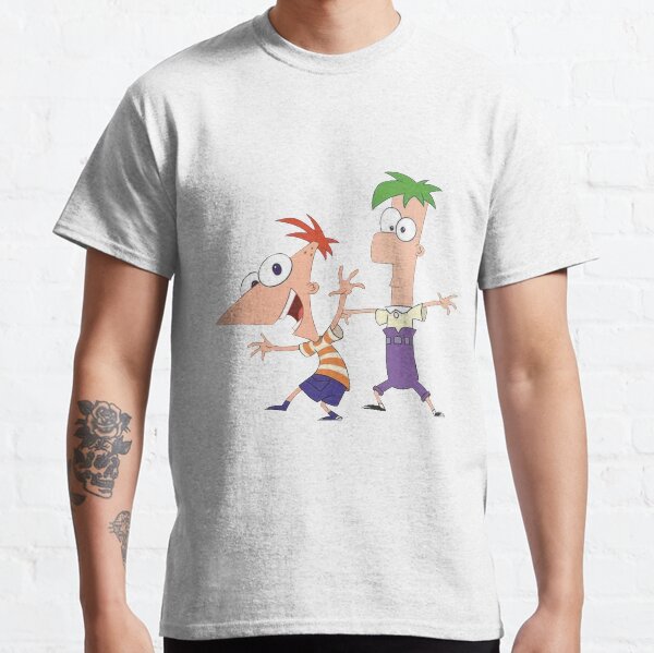 phineas and ferb t shirts adults