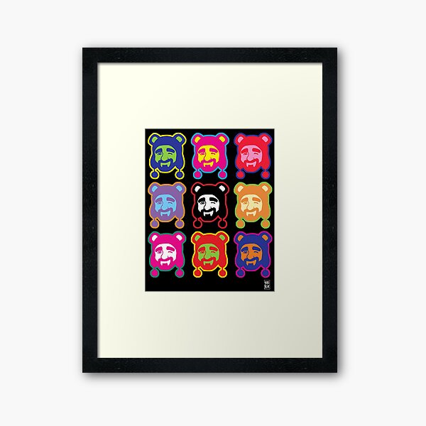 ADAM LIKES POP ART Framed Art Print