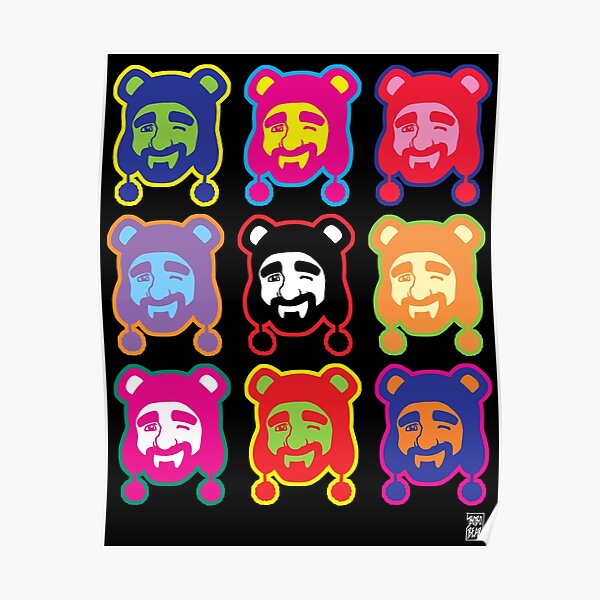 ADAM LIKES POP ART Poster