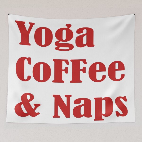 Item preview, Yoga Coffee & Naps  designed and sold by Design Den.
