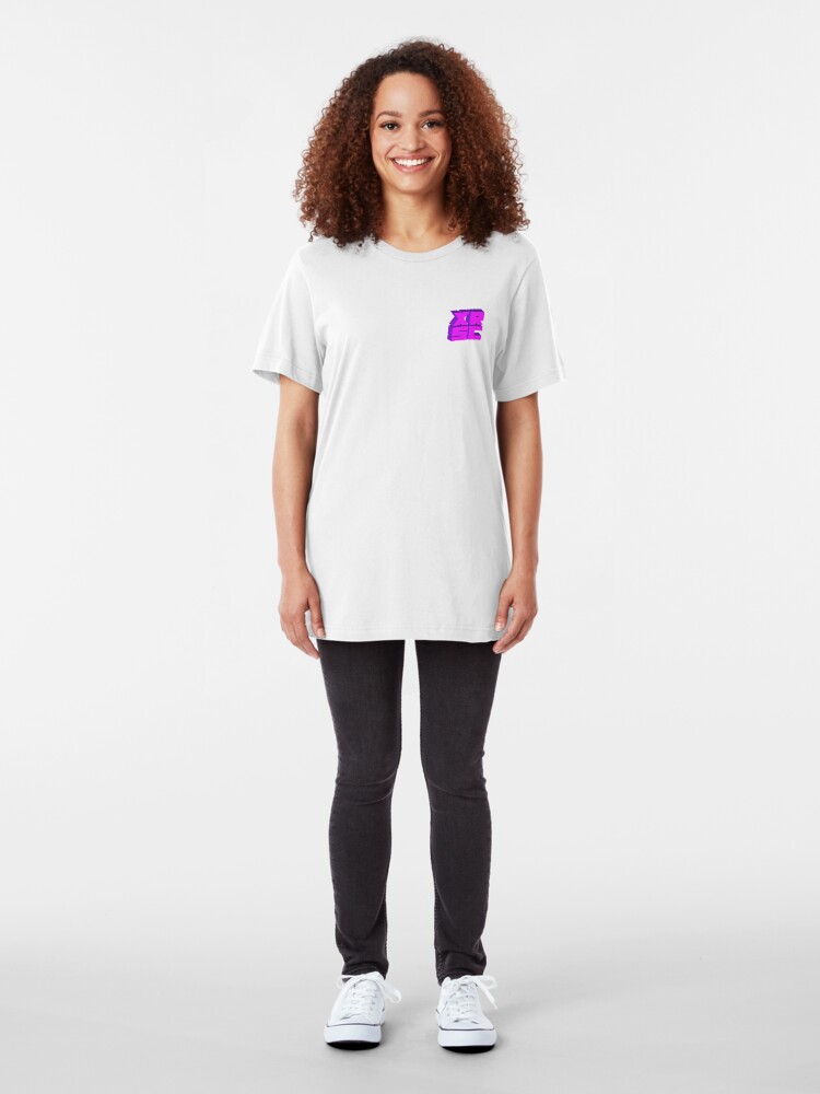 Alternate view of XRSC - Purple Slim Fit T-Shirt