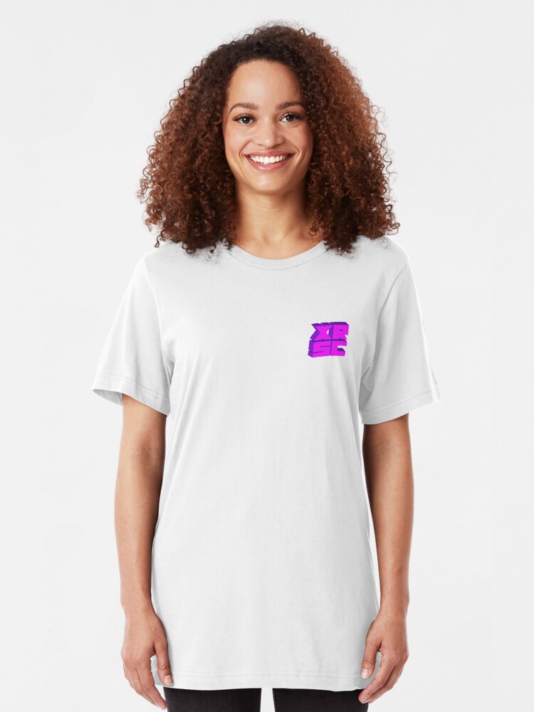 Alternate view of XRSC - Purple Slim Fit T-Shirt