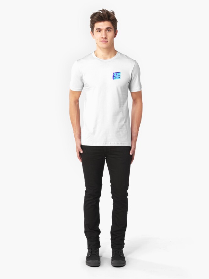 Alternate view of XRSC - Blue Slim Fit T-Shirt