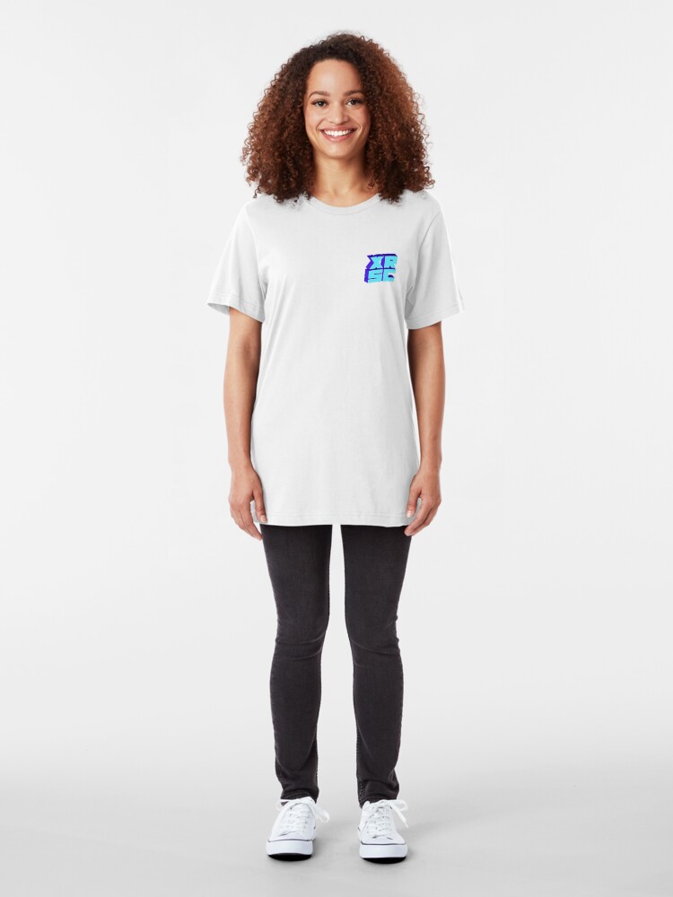 Alternate view of XRSC - Blue Slim Fit T-Shirt