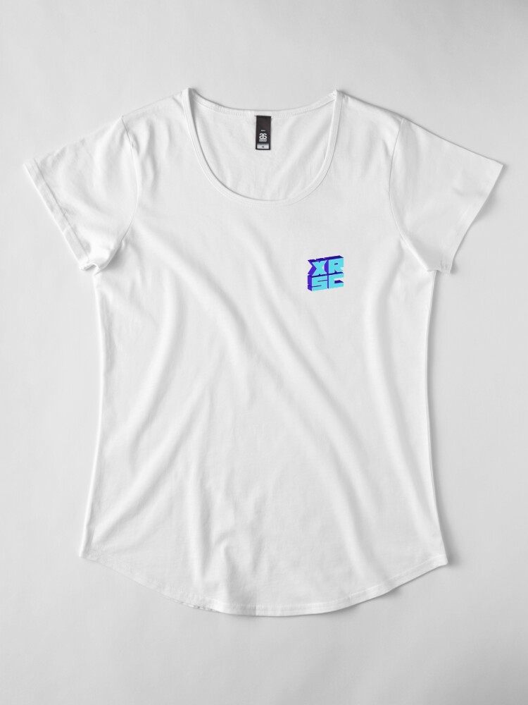 Alternate view of XRSC - Blue Premium Scoop T-Shirt