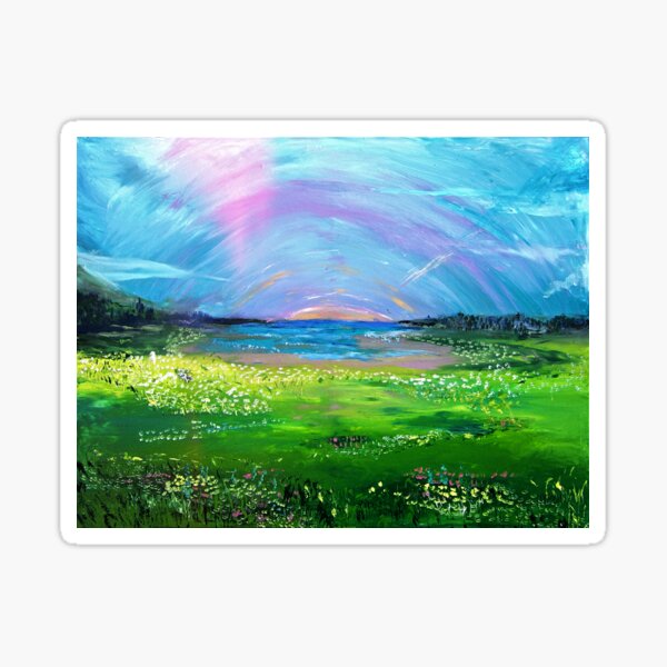 Peaceful Valley Sticker