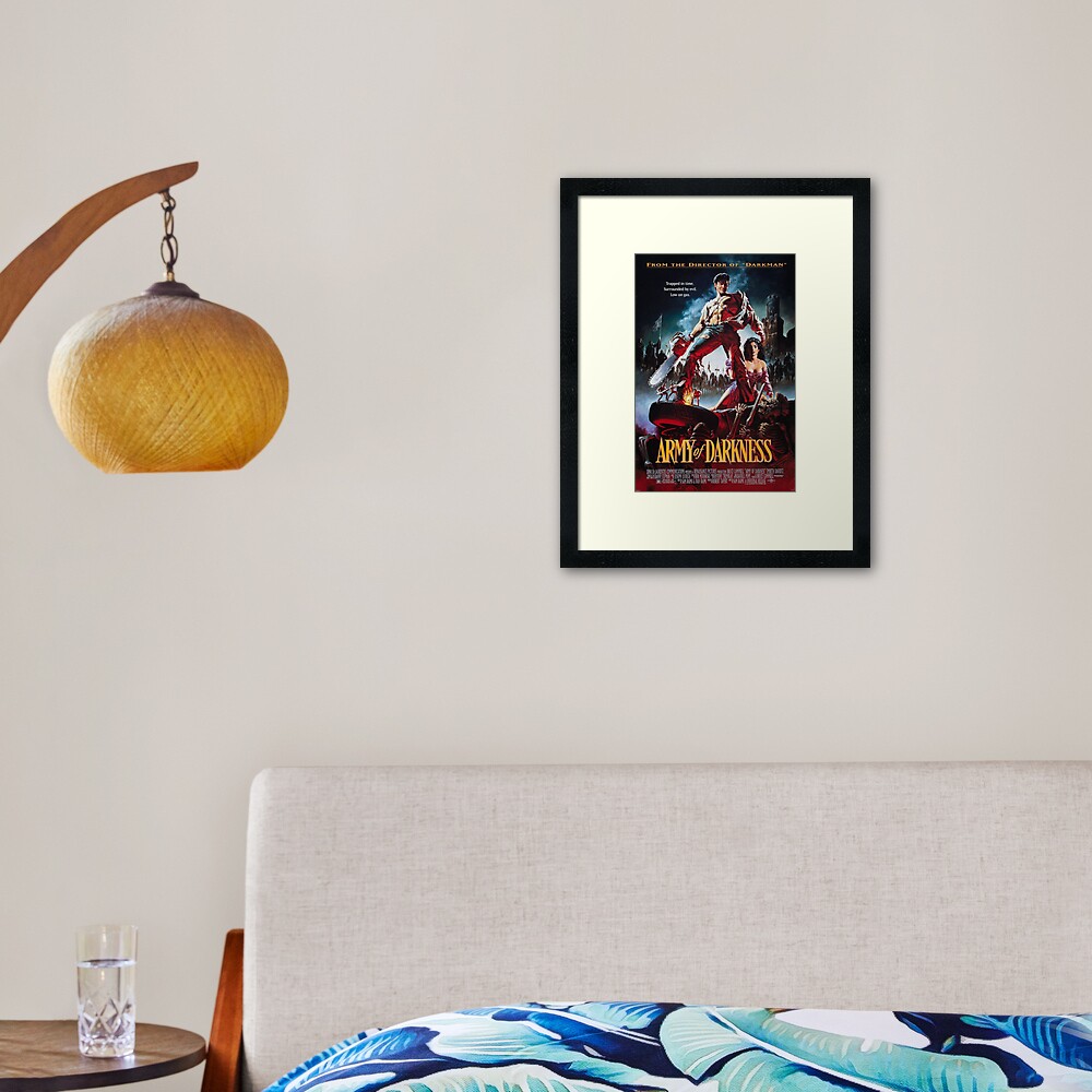Army of Darkness Framed Art Print