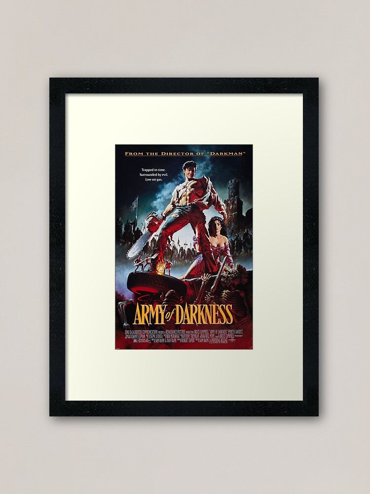 Alternate view of Army of Darkness Framed Art Print