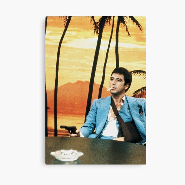 Scarface Canvas Wall Art Tony Montana Al Pacino Poster | atelier-yuwa ...