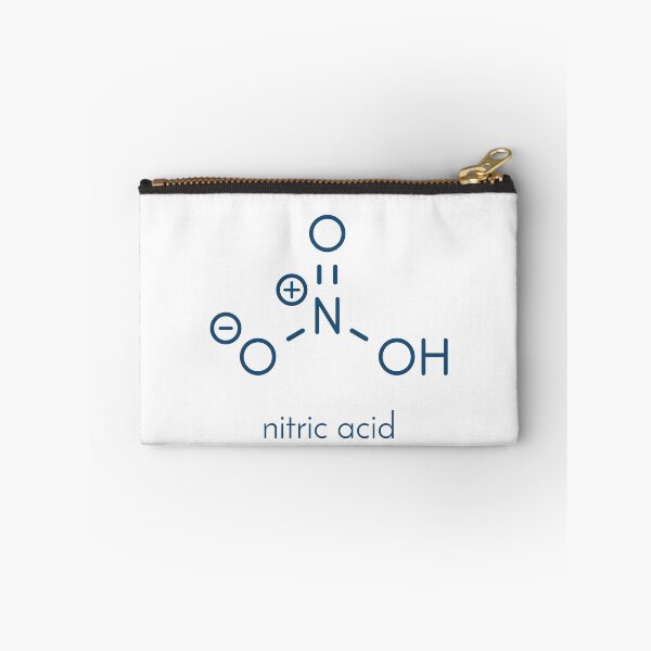 Item preview, Nitric acid (HNO3) strong mineral acid molecule designed and sold by molekuul.