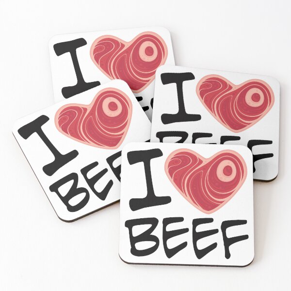 Item preview, I Love Beef designed and sold by fizzgig.