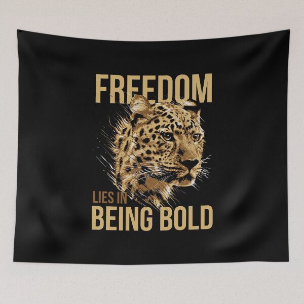 Item preview, Freedom Lies In Being Bold designed and sold by flipper42.