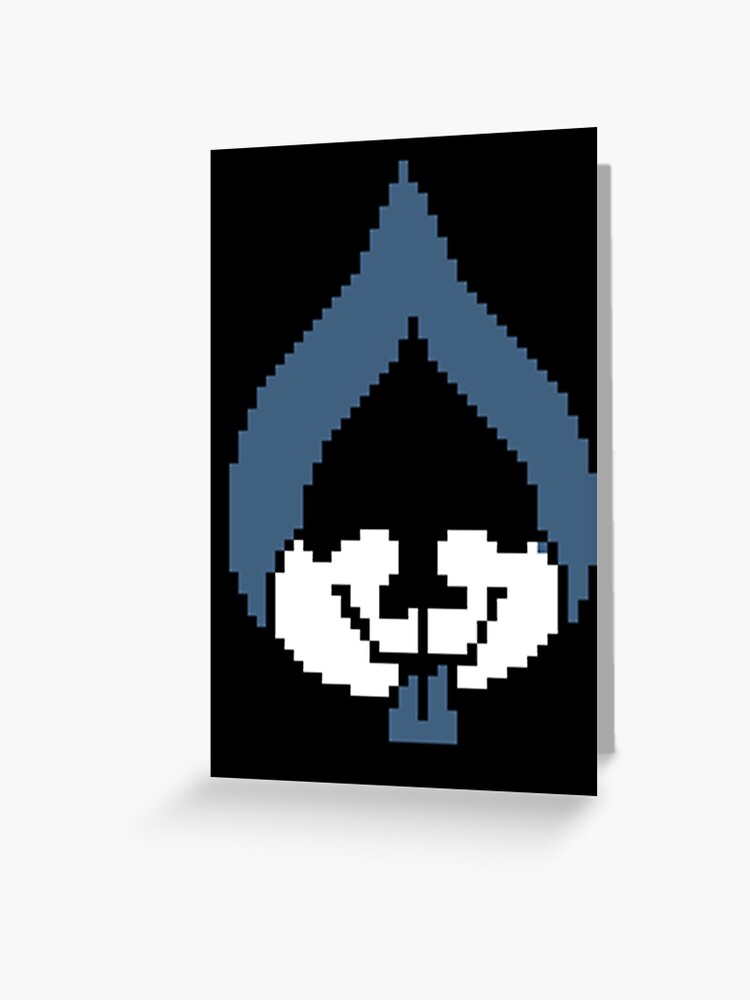 Lancer but its sans made for snas as a gift pixel art