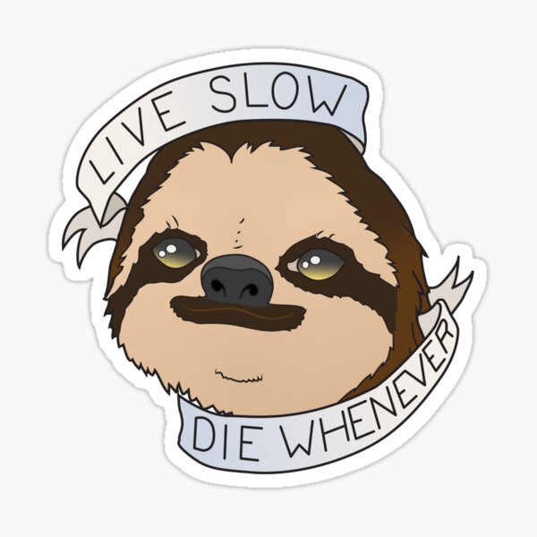 Sloth Sticker