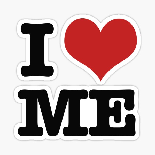 I Love Me I Love NYC Sticker for Sale by saraysierra