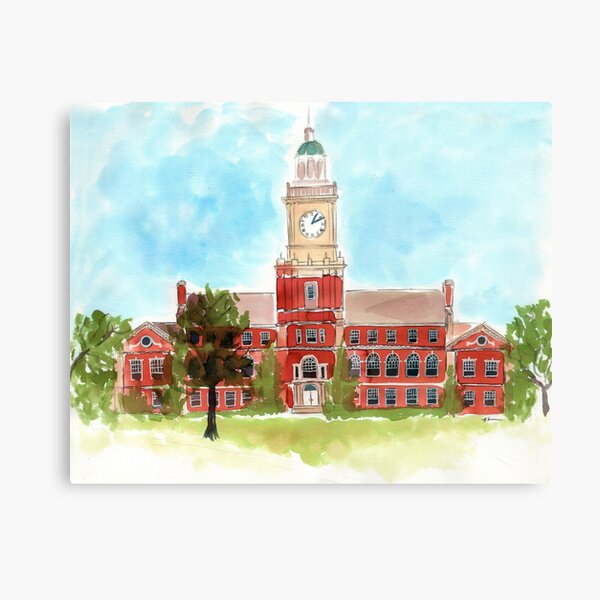 Howard University - Founders Library Canvas Print