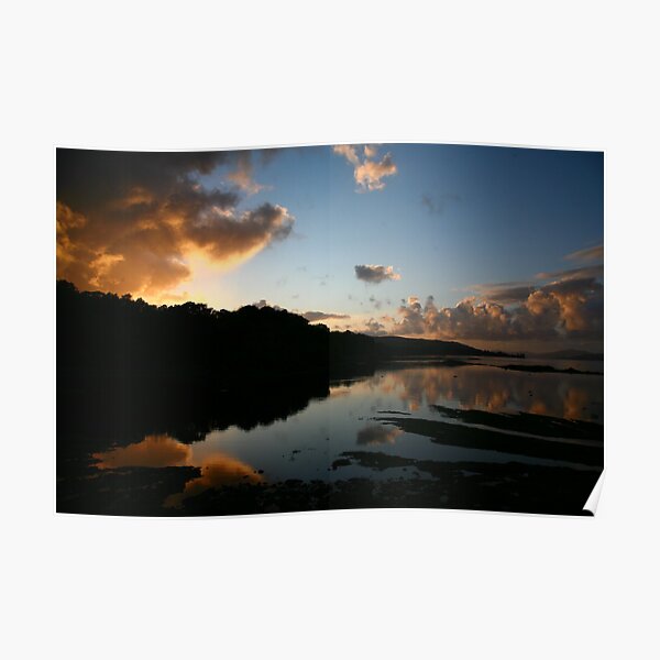 Mull Sunset Poster