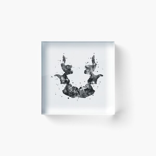 Item preview, Rorschach, watercolor Rorschach, card 7 designed and sold by Rosaliartbook.