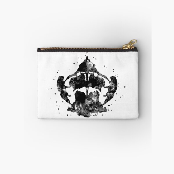 Aperçu de l'œuvre Rorschach, aquarelle Rorschach, carte 8 créée et vendue par Rosaliartbook.