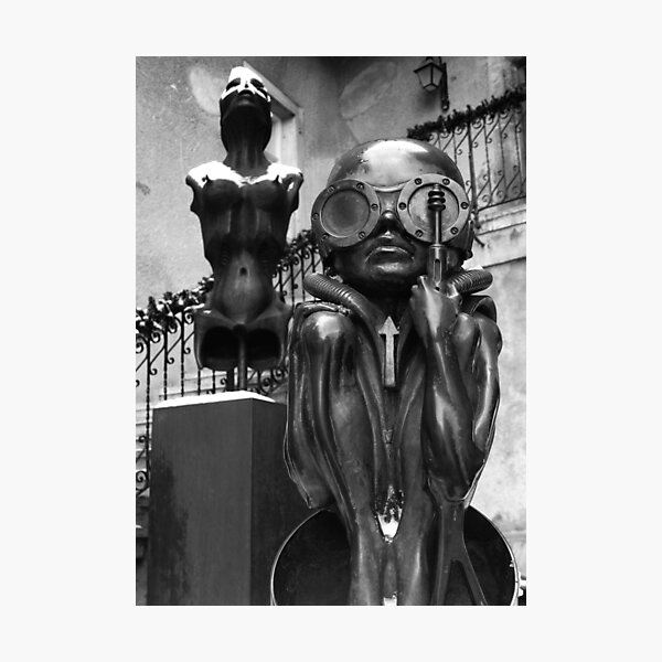 Item preview, H R Giger Museum Baby Bullet Statue. Gruyeres, Switzerland designed and sold by Igor Pozdnyakov.