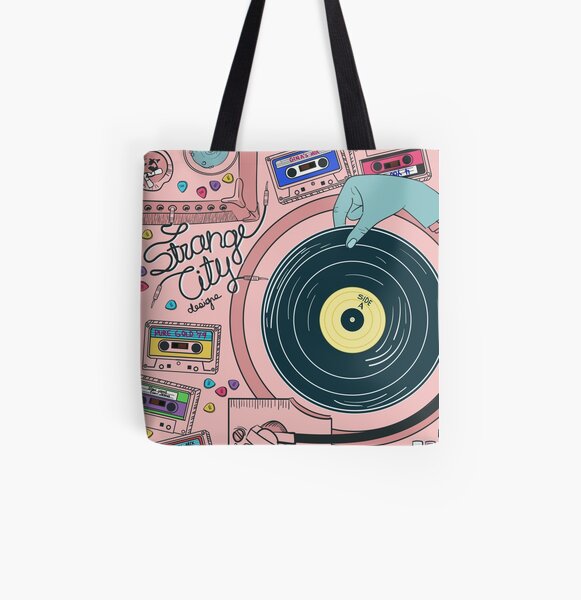 Strange City All Over Print Tote Bag