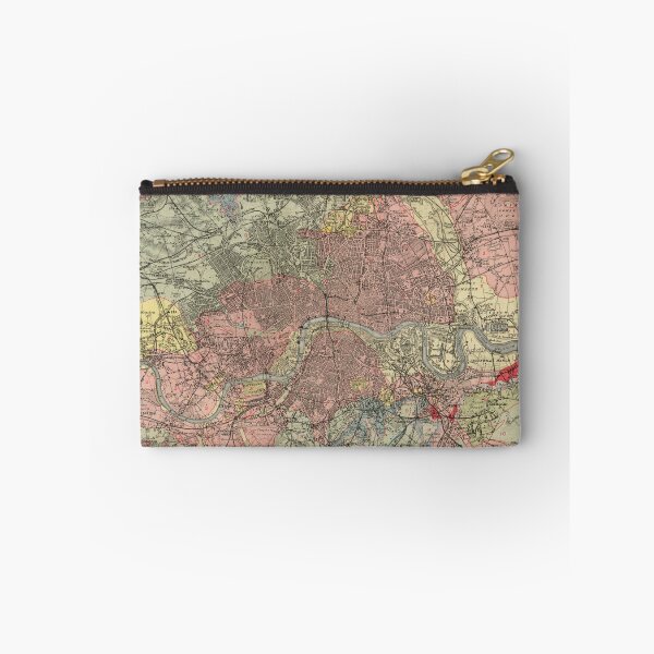 Item preview, Vintage Geological Map of London (1883) designed and sold by BravuraMedia.