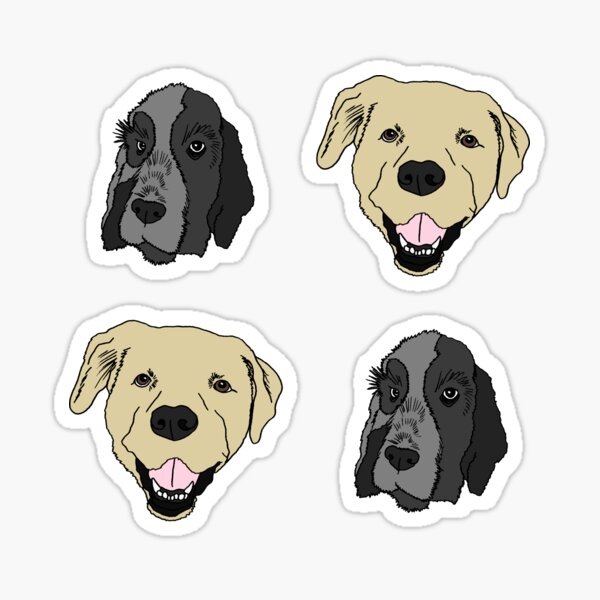 Starring Ash and Tara Sticker