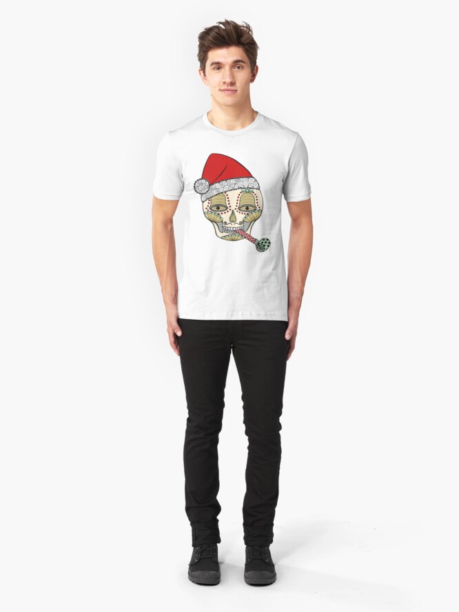 Alternate view of Eat,Drink and Be Merry Slim Fit T-Shirt