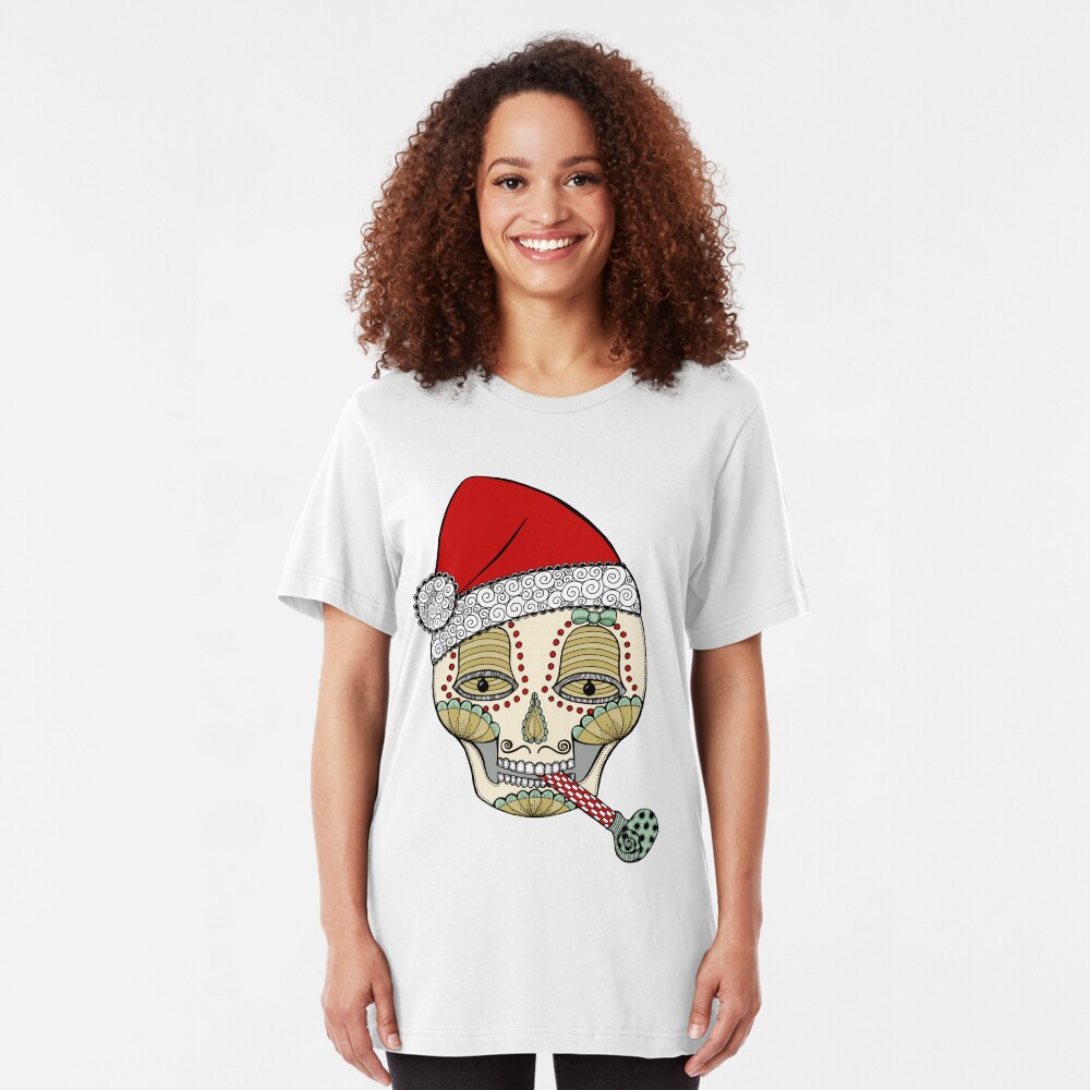Eat,Drink and Be Merry Slim Fit T-Shirt