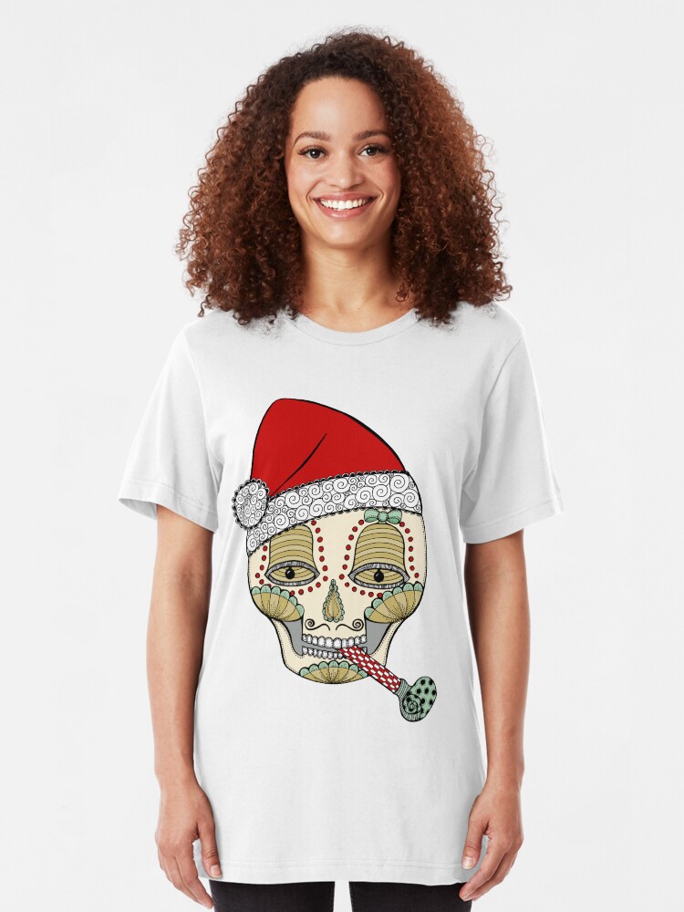 Alternate view of Eat,Drink and Be Merry Slim Fit T-Shirt