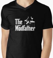 Vape The Modfather Men's V-Neck T-Shirt