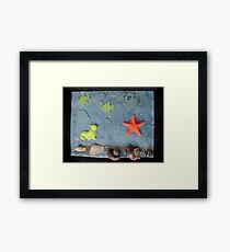 Under the Sea. Framed Print