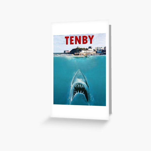 Jaws Greeting Cards Redbubble