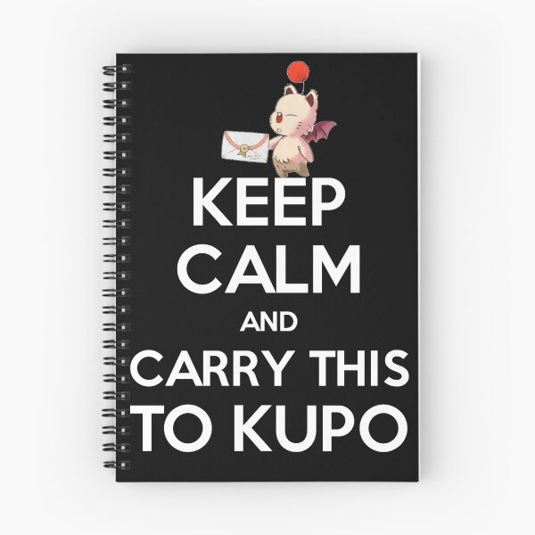 Item preview, FF9 - Keep Calm and Carry This to Kupo designed and sold by joeyboca.