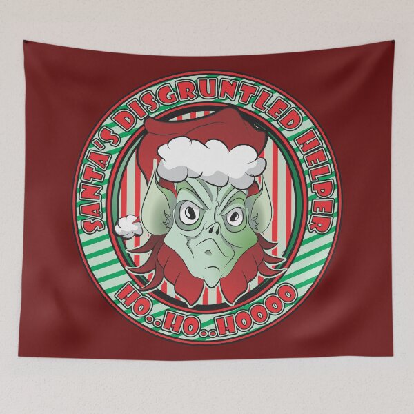Item preview, SANTA'S DISGRUNTLED HELPER designed and sold by MontanaJack.