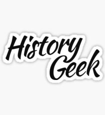 History GEEK Sticker