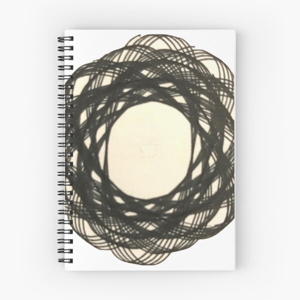 Item preview, Spirograph--Black Optical Illusion designed and sold by TravellingAlle.