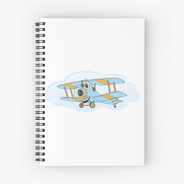 Item preview, Blue Biplane Cartoon designed and sold by Scott Hayes.