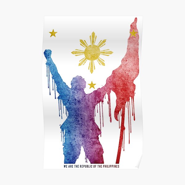 "Free Filipino" Poster for Sale by lxadesigns | Redbubble