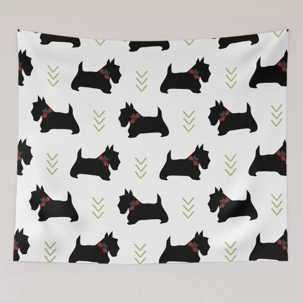 Item preview, Scotland Christmas Scotties designed and sold by inkblotcreative.