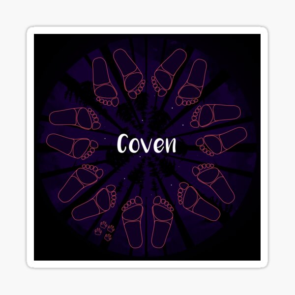Coven extradark version Pegatina
