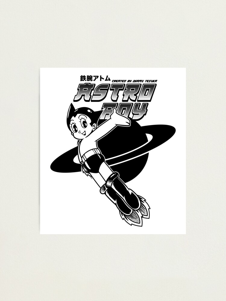 Astro Boy Photographic Print By Redwane Redbubble