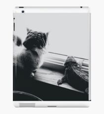 Cat and Lizard iPad Case/Skin