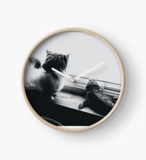 Cat and Lizard Clock